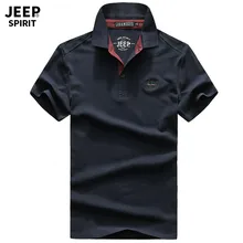 JEEP SPIRIT Брендовые мужские поло летние поло para hombre хлопковые дышащие поло de marca Топы И Футболки Военная мода логотип 3XL