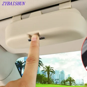 

ABS Car Eyewear Cases Car Sunshade Solar Holder Accessories for Mitsubishi ASX/Outlander/Lancer Evolution/Pajero/Eclipse/Grandis