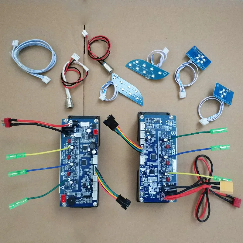 Оригинальный 6,5/8/10 дюймов электрический самокат двойной Системы Управление блок программного управления материнской платы для 2-х