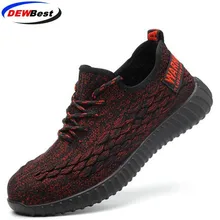 Мужская Рабочая обувь от производителя, защищающая от повреждений и проколов, модная обувь для отдыха