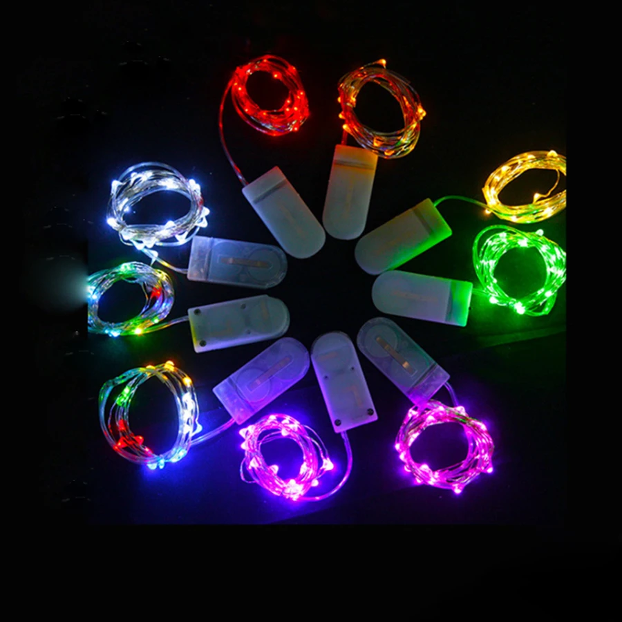 1M/2M/3M/5M Copper Wire LED String lights Holiday lighting For Fairy Christmas Tree Garland New Year Wedding Party Decoration 1M/2M/3M/5M Copper Wire LED String lights Holiday lighting For Fairy Christmas Tree Garland New Year Wedding Party Decoration