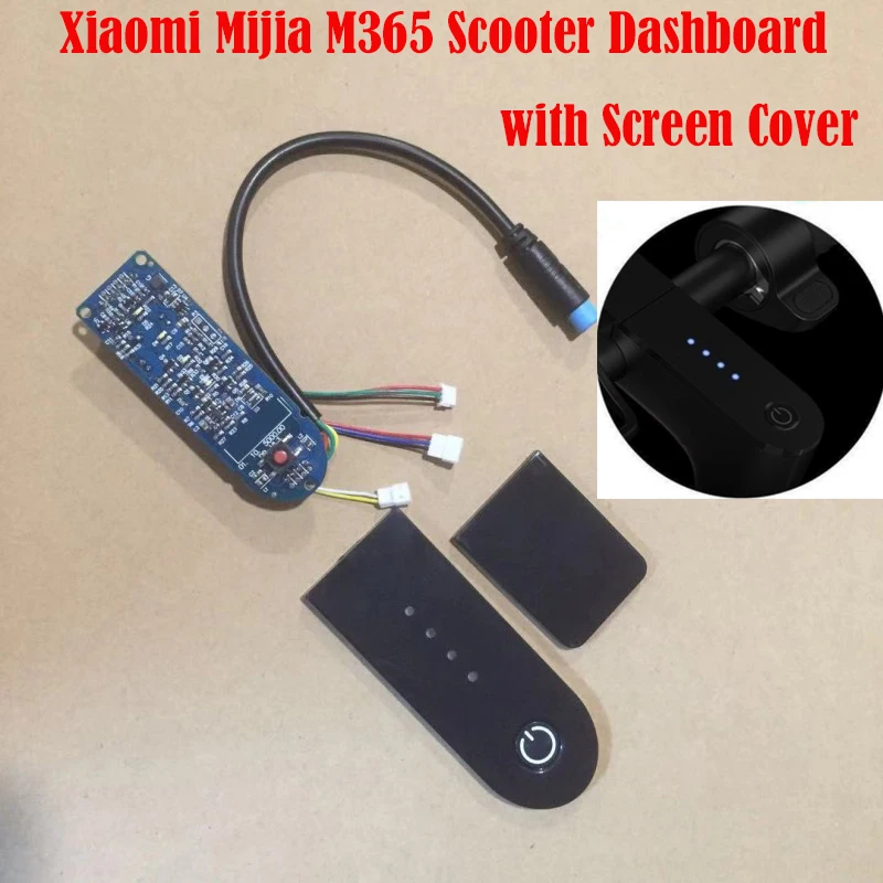 

Original Xiaomi M365 BIRD Scooter Circuit Board with Screen Cover Xiaomi M365 Dashboard M365 Circuit Board Scooter M365 Parts