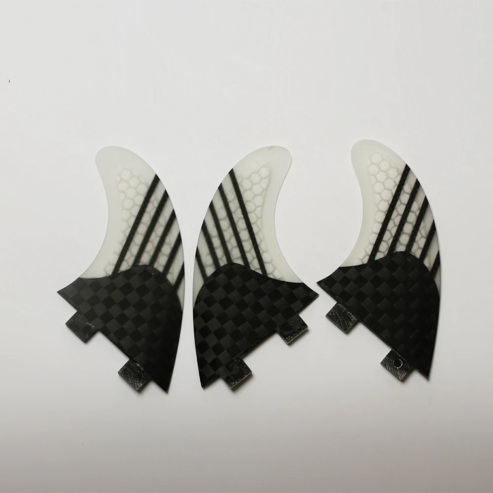 

Free Shipping ISF grid carbon fiber honeycomb surf fins quilhas fcs surf sup fins Thruster barbatanas de surf surfboard fins