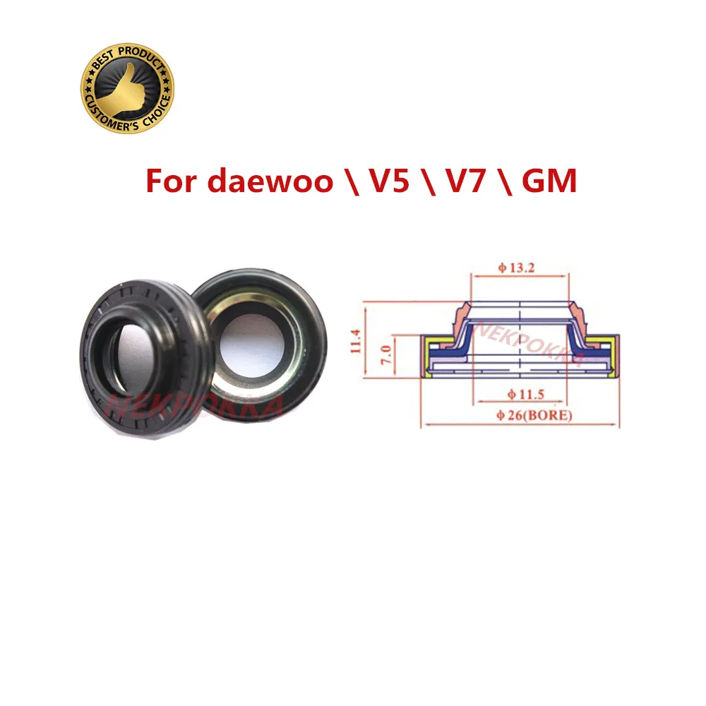 

Free shipping, Automotive air conditioning compressor oil seal for D-MAX,OIL SEAL for v5 v7