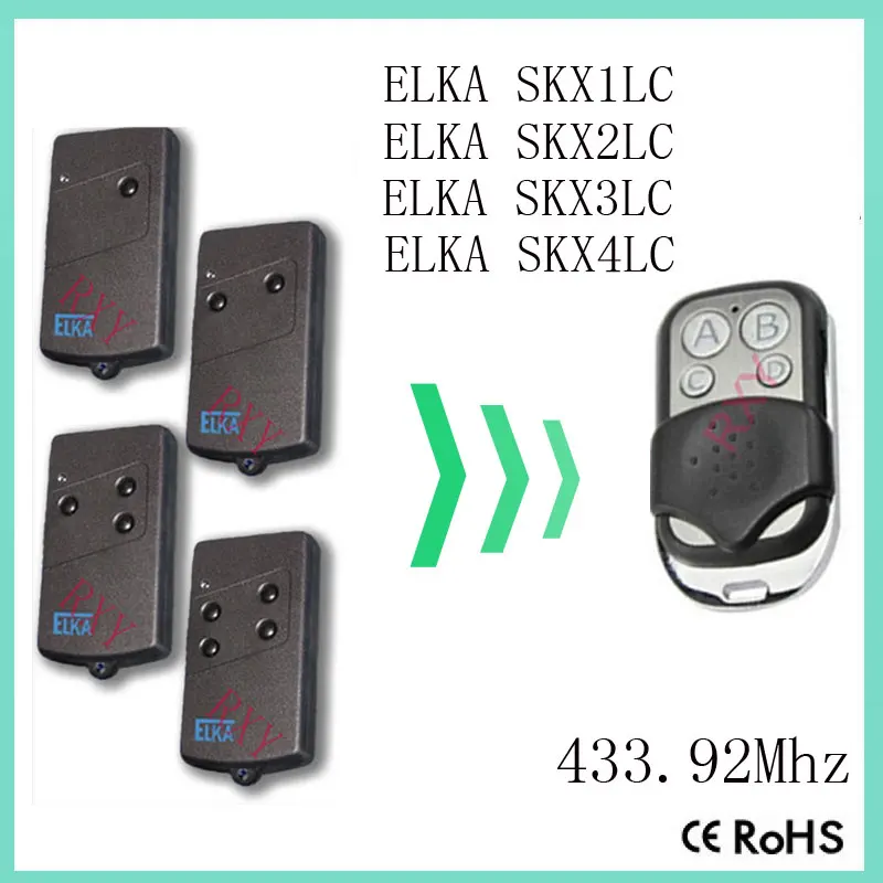 

ELKA SKX1LC SKX2LC SKX3LC SKX4LC remote control 433.92MHz duplicator gate garage door ELKA 433mhz remote control