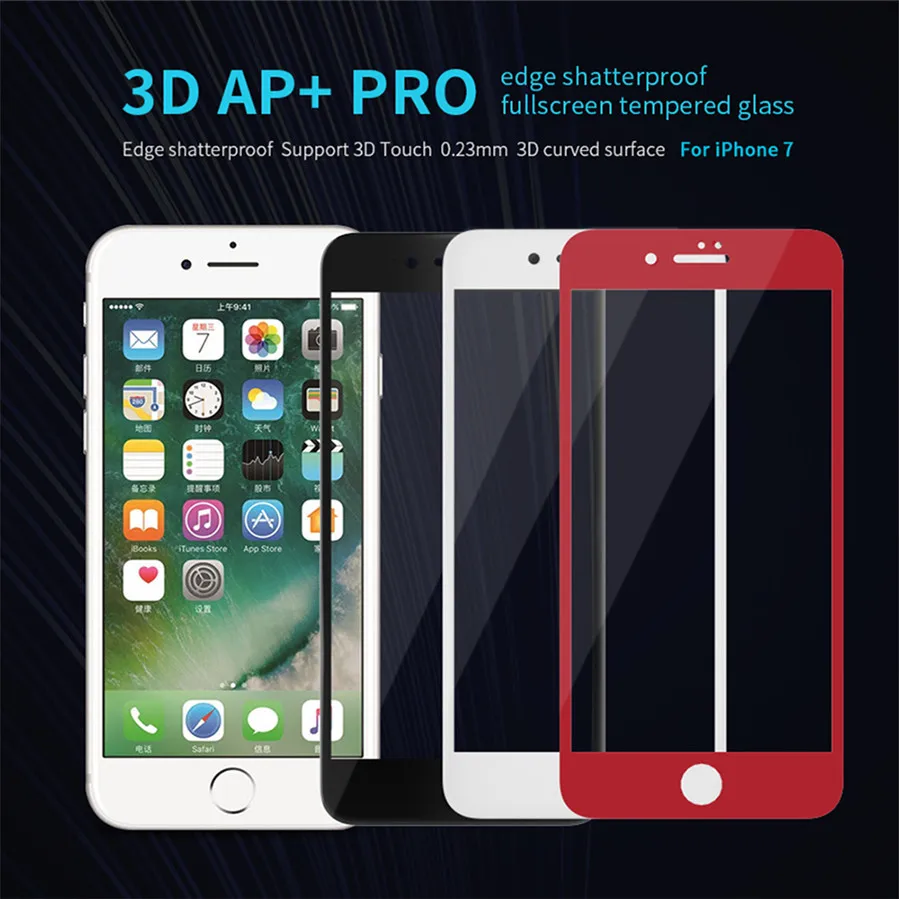NILLKIN Amazing 3D AP+PRO edge shatterproof full Protective Film 9H