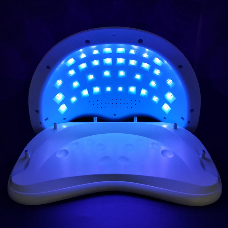 

72W Nail Dryer LED UV lamp Nail Dryer Manicure Polish lamp Built-in Fan Toenail Gel Curing lamp lamp Nails Design Art Tool