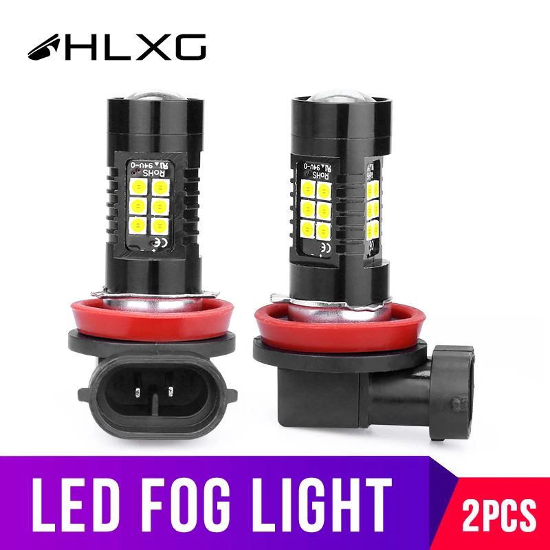 hlxg матрицы с четырёх сторон 12000Лм H8 H11 противотуманные фары H7 LED лампы CANbus H4 HB3 9005 HB4