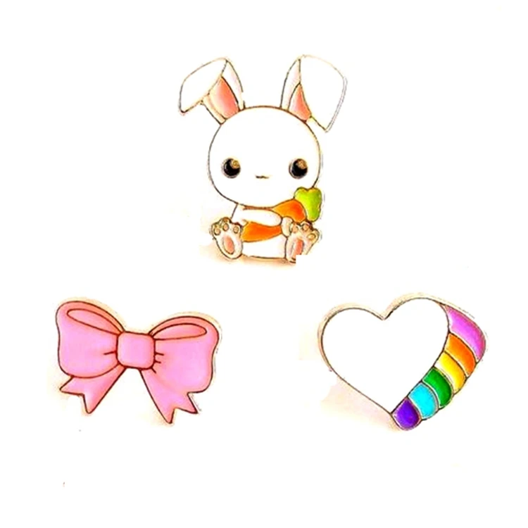 6 шт./лот модные ювелирные изделия аксессуары эмалированный металлический бант