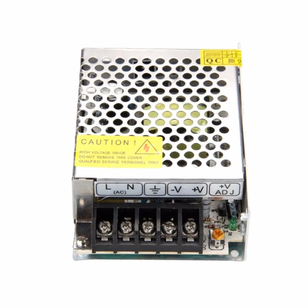 

60W Power Switching Voltage Switch AC110 / 220V To DC 12V 5A Supply Driver for LED Strip Light