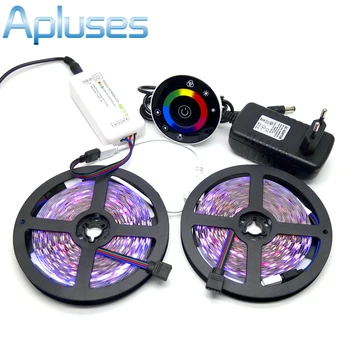 

LED Strip Set 10M SMD 5050 RGB + Wireless RF touch Controller + 12V 3A Power Supply Adapter