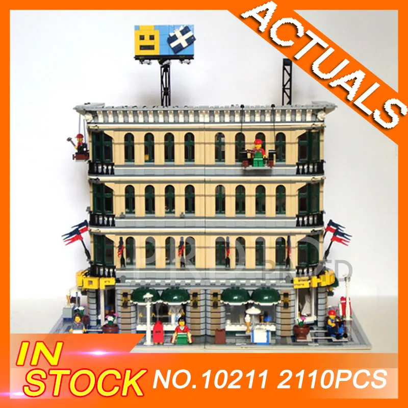 

2110Pcs City Grand Emporium Model Building Blocks Bricks Kits Brick Toy Compatible Educational LegoING 10211 Children Gift