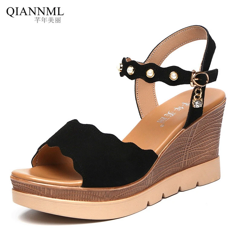 pearl gladiator sandals