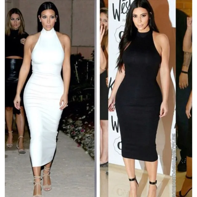 mid calf bodycon dresses