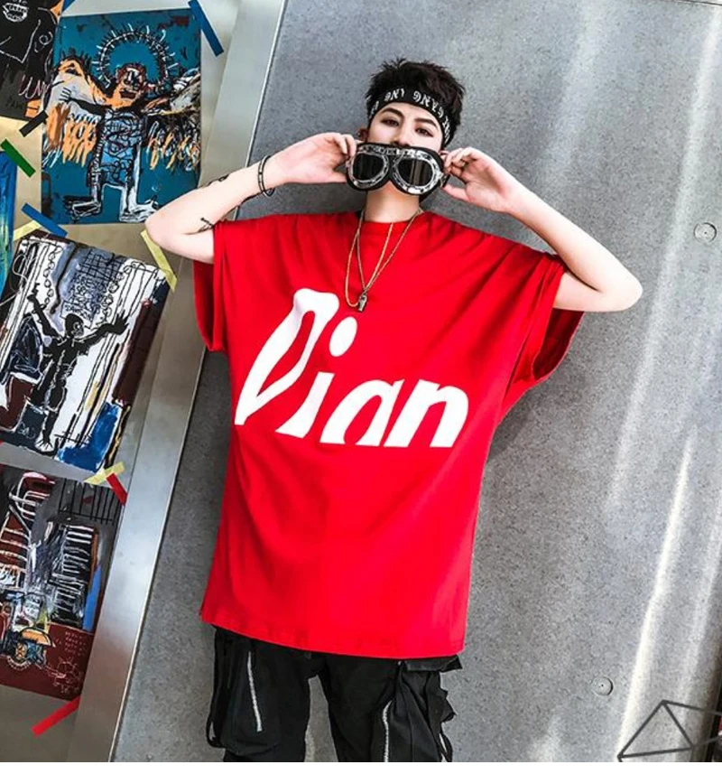 Youtube Lange Tshirt Oversize Man Loose   (7)