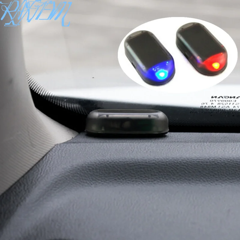 

1PCS Solar Power Car Alarm Lamp Security System Warning Theft Flash For Land Rover LR4 LR2 Evoque discovery 2 3 4 freelander 1 2