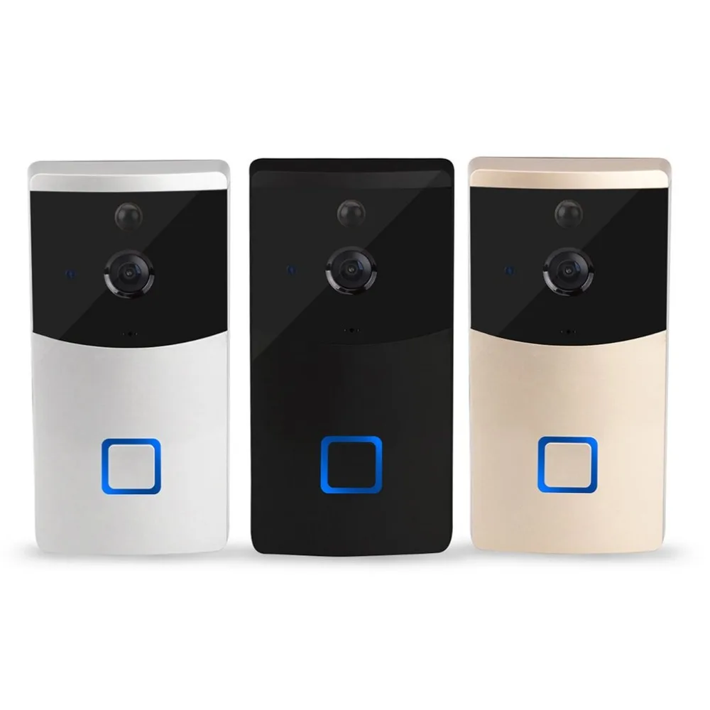 

WF05 720P WiFi Doorbell Two-way Audio Infrared Night Vision PIR Detection Home Security System Low Power Consumption