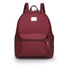 Alligator Black Women Bag Korean Backpack High Quality Pu Leather Schoolbag Luxury Solid Zipper Shoulder Bag Soft Backpacks m799