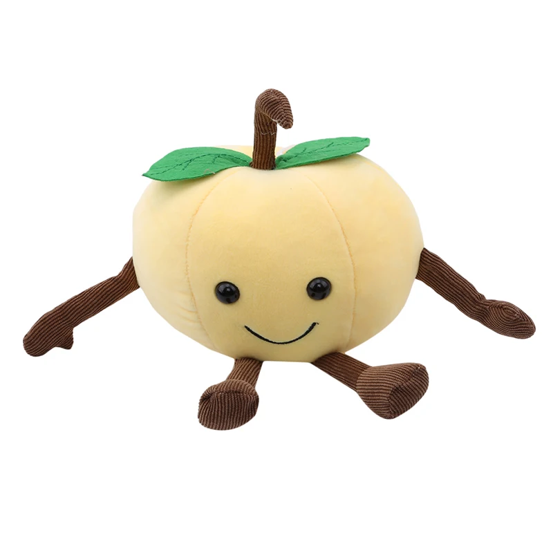 Новый дизайн Детские милые фрукты мягкие плюшевая игрушка по мотивам мультфильма завод вишня плюша игрушечные лошадки кукла для детей