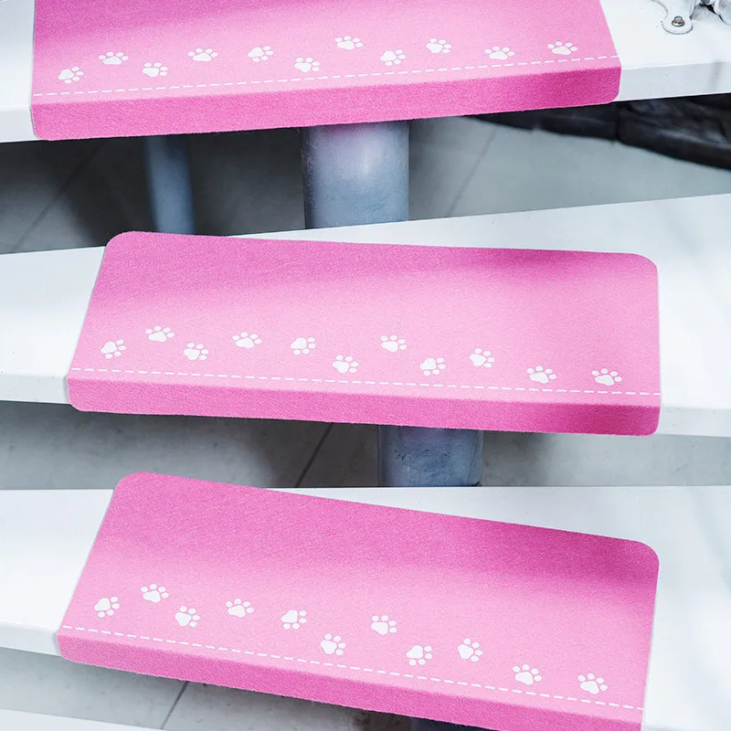 cheap Home Decoration Indoor Luminous Visual Staircase Step Pad Cartoon Self adhesive Mattress Mats Home Staircase Mat Anti skid Pad