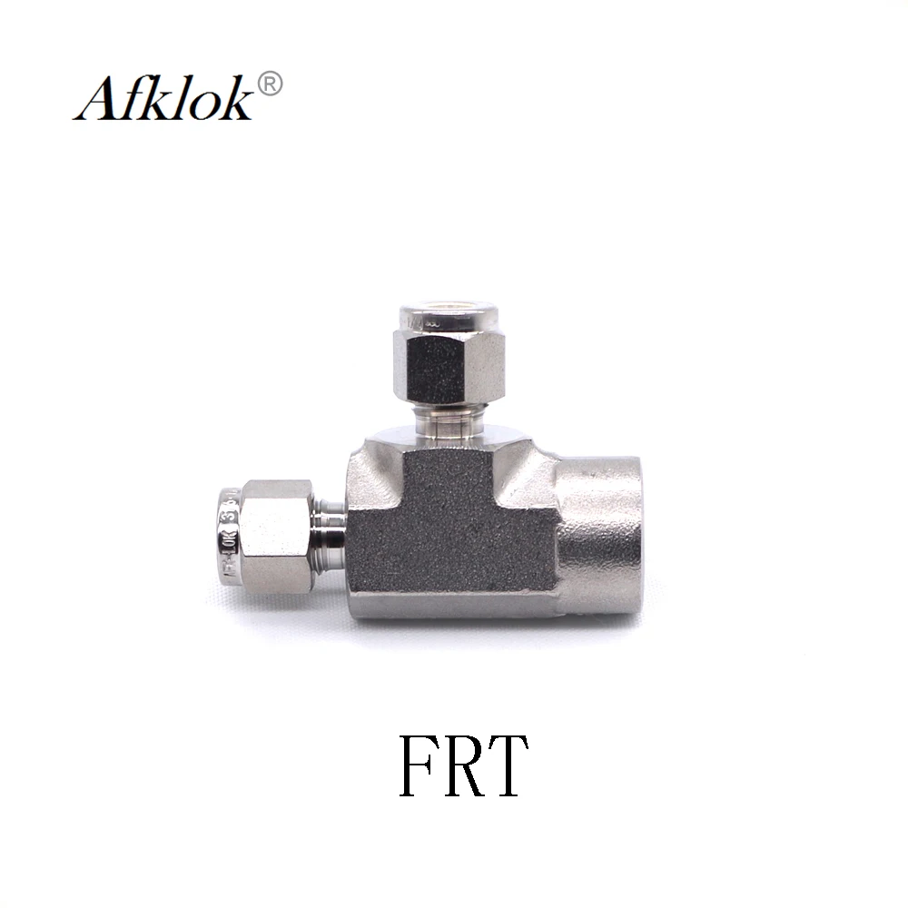 

3 Way Tee Fitting Female NPT Stainless Steel 316 Pipe Fittings Connector