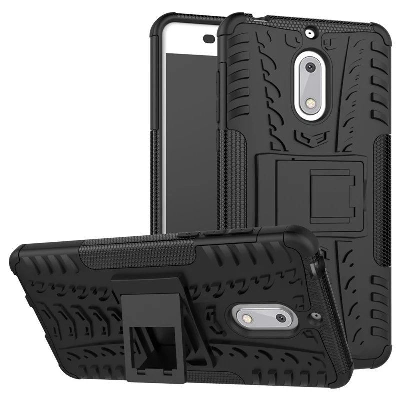 Heavy Duty Armor Case For Nokia 8 6 5 2 Dual Sim Back Cover for Nokia8 Nokia6 Nokia5 Nokia2 Soft TPU Hard PC Hybrid |