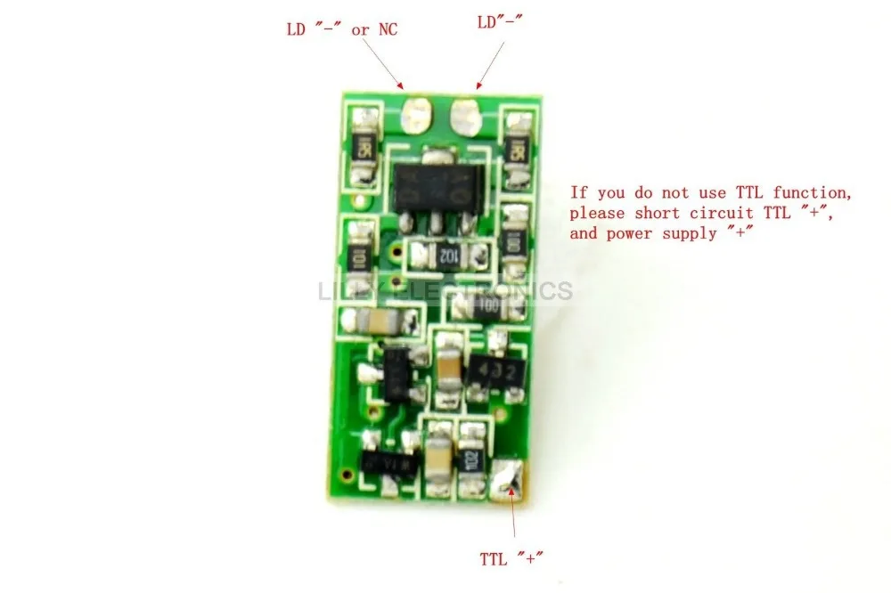 Драйвер платы привода лазерного диода нм 650 808 980 поставка 5 В 50 300 мА|supply board|supply 5v |