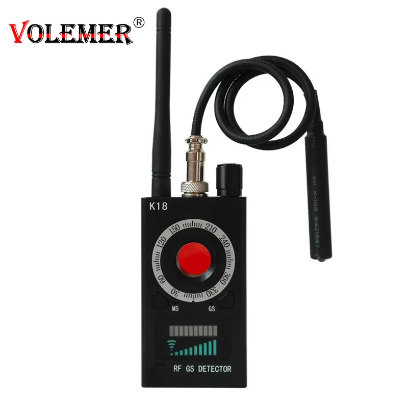

K18 Multi-function Anti-spy Detector Camera 1MHz-6.5GHz GSM Audio Bug Finder GPS Signal Lens RF Tracker Detect Wireless Products