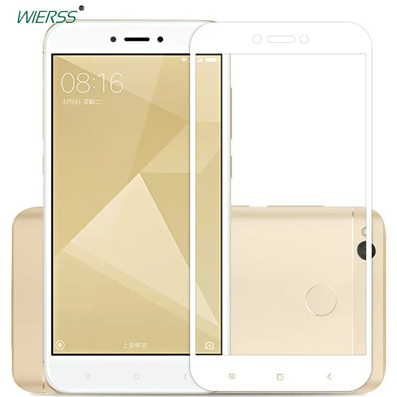 Защитное стекло для Xiaomi Redmi 4X pro закаленное 5 0 дюйма с полным покрытием Защита
