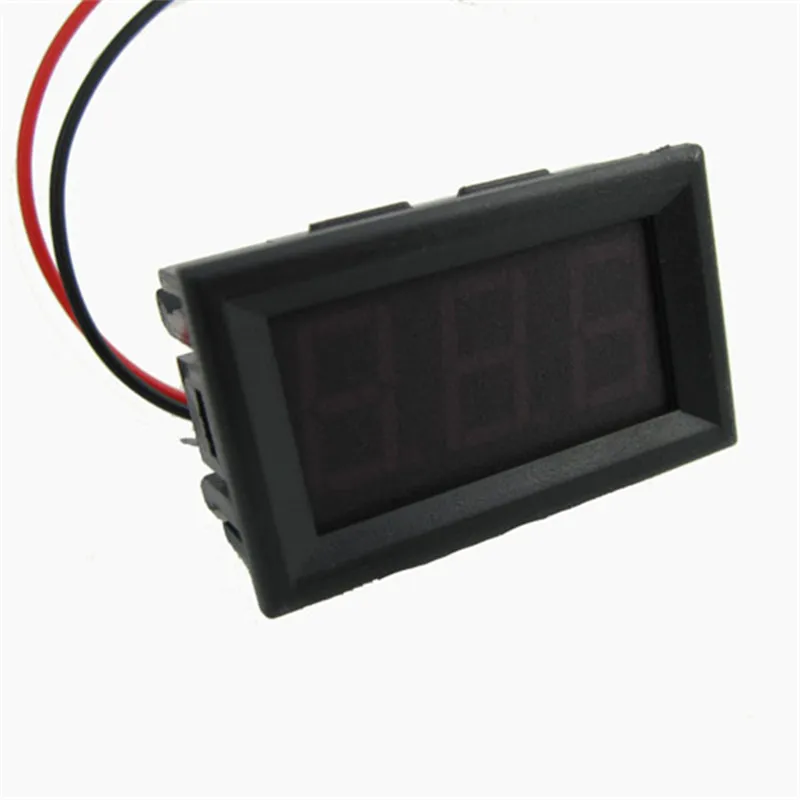 

Digital tube DC voltmeter, 0.56-inch LED digital voltmeter, DC4.5-30.0V, with reverse polarity protection