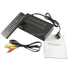 Mexico Market Digital Analog Converter Media Player and USB Recording+1080P ATSC Terrestrial Broadcast Tv Box Receiver Antenna