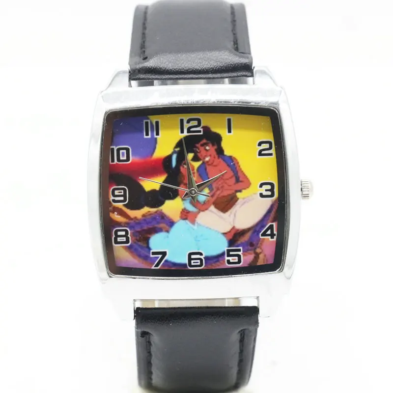 

Free Shipping 1pcs/lot Wholesale NEW Cartoon Children Aladdin Watch Good Gift kids watch