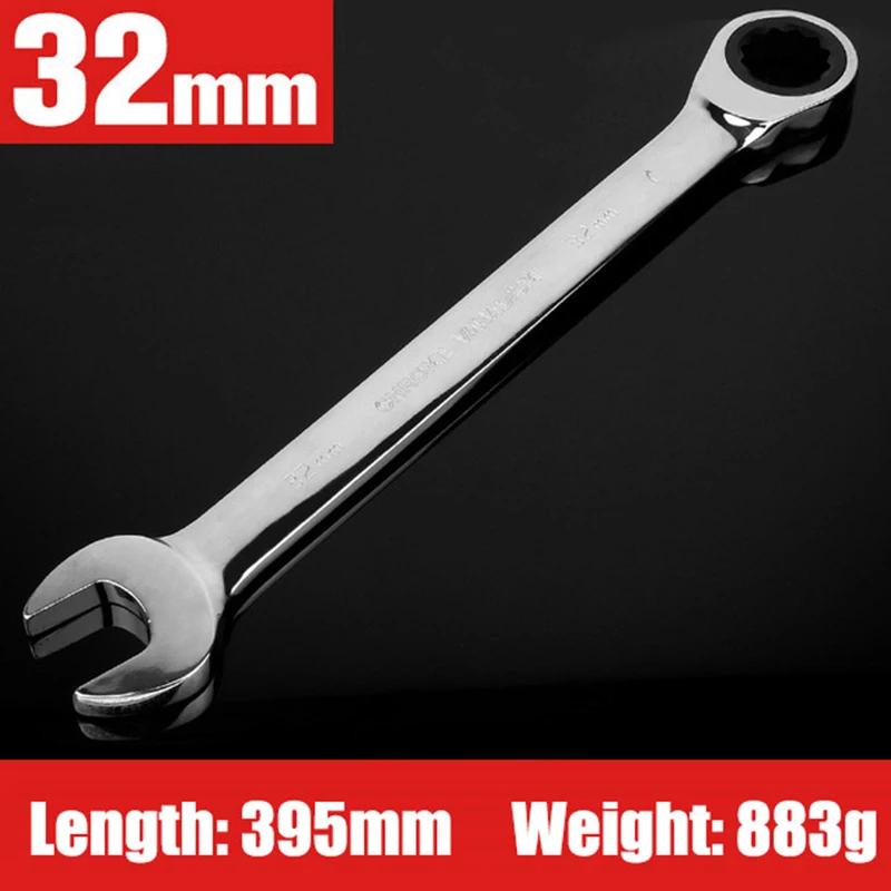 

32mm Fixed head ratchet wrench Dual-purpose Torx wrench Repair tool Bicycle Torque wrench Wrench Set-up tool Car repair tools