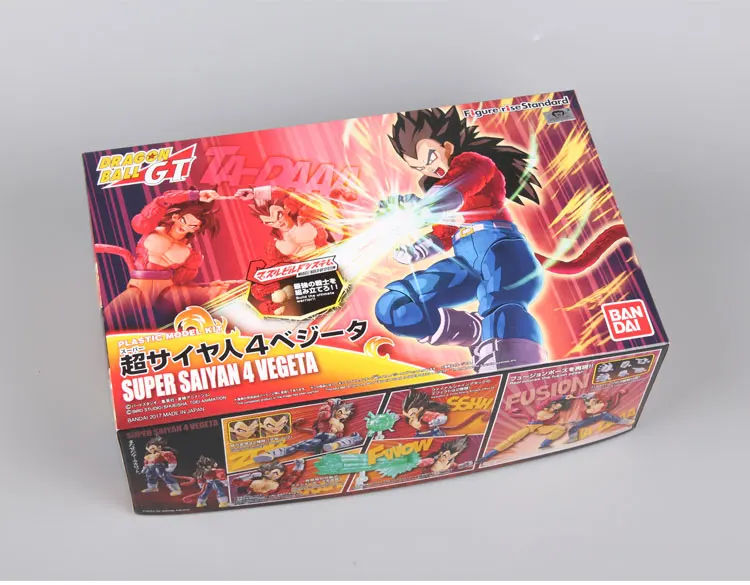 PrettyAngel Оригинальная фигурка Bandai-rise standard Dragon Ball GT игрушка фигурка-Супер Saiyan 4 Vegeta пластиковая модель