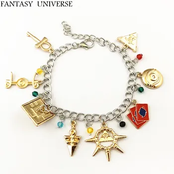 

FANTASY UNIVERSE Free shipping 20pc a lot Yu-Gi-Oh Charm Bracelet HRFFGFKSD088
