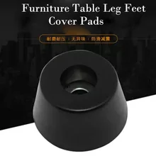 8 Pcs/Set New Durable Black Rubber Instrument Case Non-slip Cabinet Instrument Box Case Foot Bumpers Feet