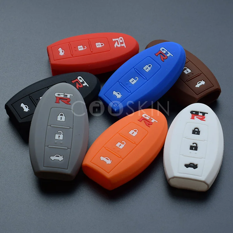 Силиконовый защитный держатель для Nissan Skyline Smart Remote FOB Case GT R GTR 3B R32 R34 R35 аксессуар