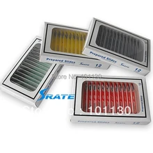 48 шт готовые пластмассовые слайды для микроскопа Биологический образец с 4 коробками для детей, студентов, обучающих