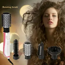 Codace Фен щетка для волос Вращающийся для волос сушилка автоматическая щетка для волос многогранная Ионная Щетка для волос керамическая
