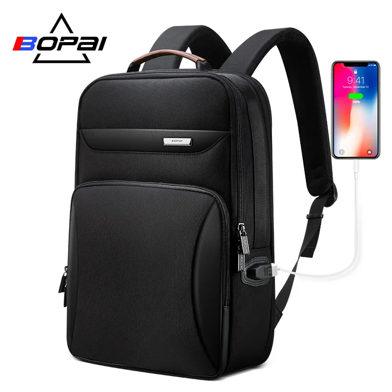 

BOPAIBusiness Backpack Anti theft Laptop Backpack for 15.6inch Multifunction Backpack Men Back Pack School Backpack Breathable