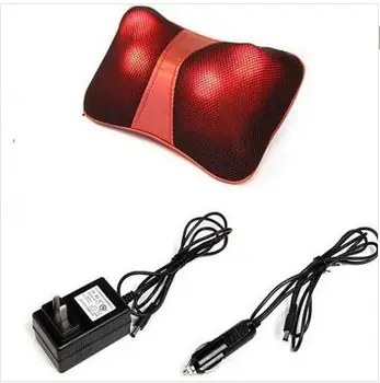 

Infrared Heating Car Double Massage Device Neck Relaxation Pillow Massage Car Massager Cushion,Car Seat Covers 110-220V free