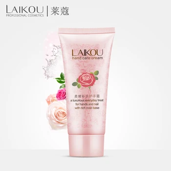 

LAIKOU Hand Cream Hand Rose Essence Oil SkinCare Moisturizing Anti Aging Anti Wrinkles Skin Care Rose Base Care Cream para