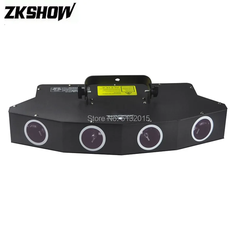 

4 Head 7 Color Beam Effects Laser Projector RGBYPC Luces DJ Disco Party Club KTV Bar Pro Stage Lighting Equipment for Event Hire