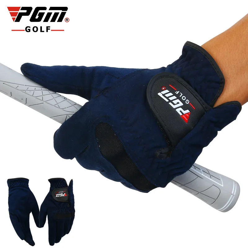 

PGM Brand Mens Golf Gloves Male Summer Sweat Absorbent Microfiber Cloth Soft Breathable Abrasion Right or Left Hand In Stock A08