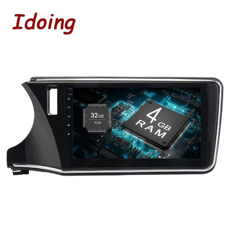 

Idoing 10.2inch Android8.0/7.1 Steering-Wheel For Honda CITY 2015 Car Multimedia Player 8Core Navigation No DVD HDMI Bluetooth