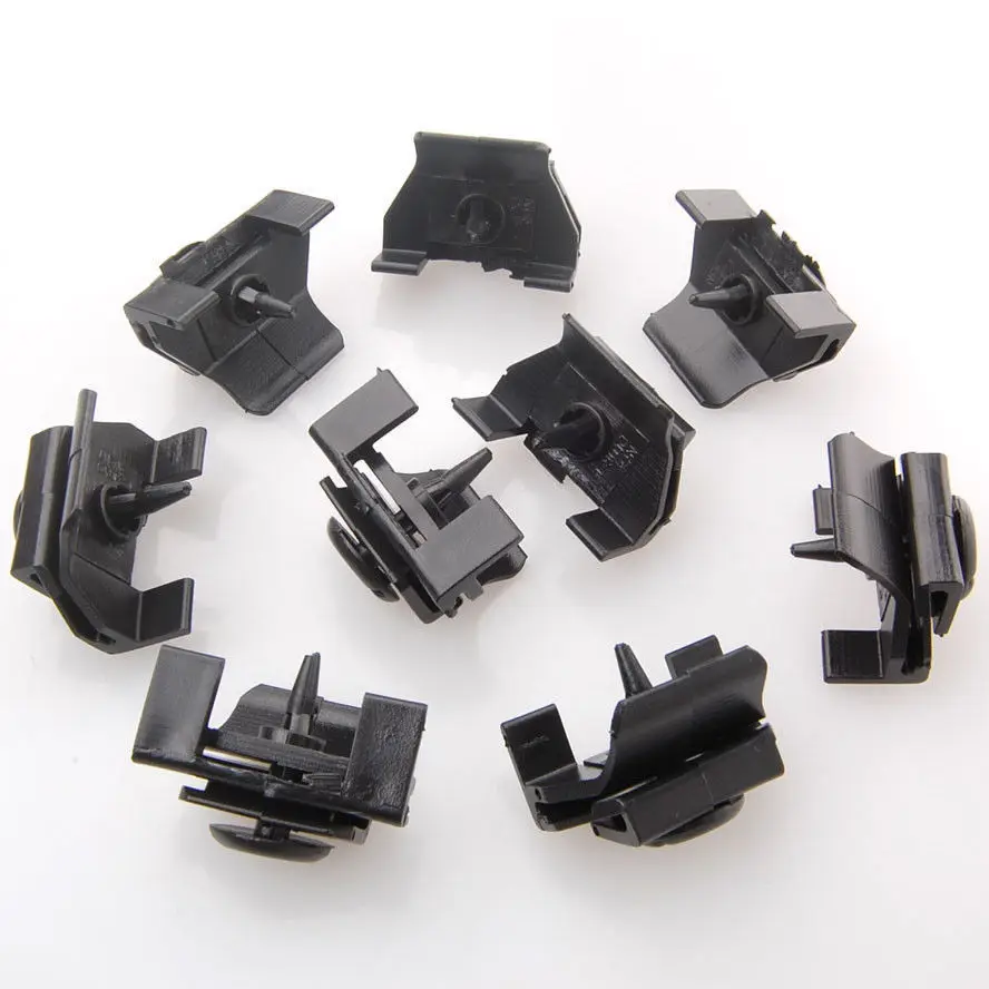 BBQFUKA 20Pcs Nylon Car Bumper Cover Fastener Retainer 53879 28010 Car