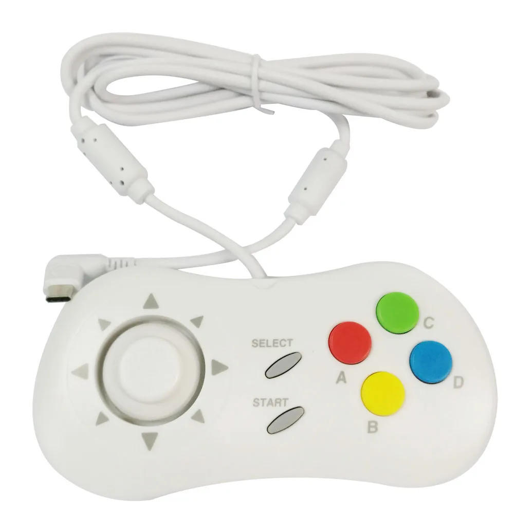 10PCS Mini PAD controller gamepad joystick ABCD buttons pad for SNK for neogeo in Gamepads from