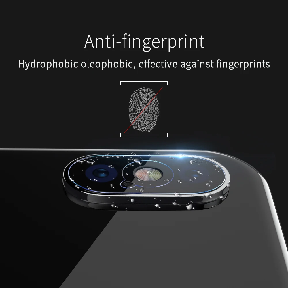  Essager Zurück Kamera Objektiv Screen Protector für iphone X S Xs Max XR Xsmax 8 7 Plus 9 H Gehärte