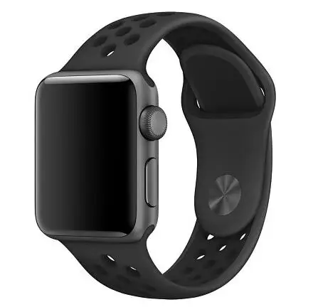 Спортивный силиконовый ремешок для apple watch, серия 5, 4, 38 мм, 40 мм, 42 мм, 44 мм, для iwatch 3, 2, 1, браслет, браслет