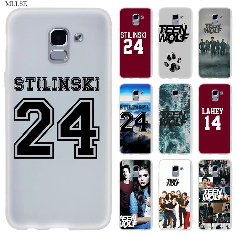 Чехол Teen Wolf для телефона Samsung Galaxy j6 J8 J7 J5 J3 J4 Plus 2018 2017 2016 J610 Prime мягкий силиконовый